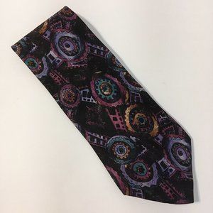 Enrico Coveri Tie Hand Made Mens 100% Silk